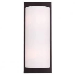 Meridian 2 Light Bronze Wall Sconce by Livex Lighting