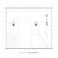 Modesto 1 Light Bronze ADA Single Sconce by Livex Lighting -Livex Lighting shop bronze with satin brass livex lighting vanity lighting 46422 07 77 1000