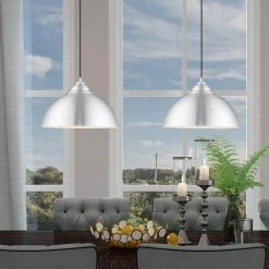 Metal Shade Mini Pendants 1 Light Brushed Aluminum Mini Pendant by Livex Lighting 13 Metal Shade Mini Pendants 1 Light Brushed Aluminum Mini Pendant by Livex Lighting -Livex Lighting shop brushed aluminum livex lighting pendant lights 41180 66 a0 1000