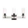 Beckett 3 Light Brushed Nickel Vanity Sconce by Livex Lighting