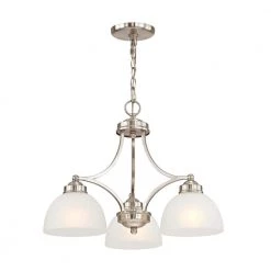 Somerset 3 Light Brushed Nickel Chandelier by Livex Lighting -Livex Lighting shop brushed nickel livex lighting chandeliers 4223 91 44 1000