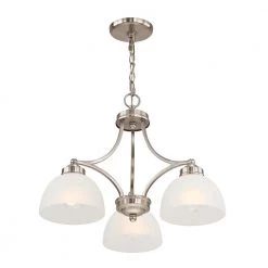 Somerset 3 Light Brushed Nickel Chandelier by Livex Lighting -Livex Lighting shop brushed nickel livex lighting chandeliers 4223 91 4f 1000