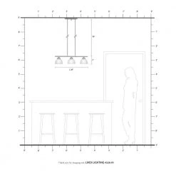 Somerset 3 Light Brushed Nickel Island by Livex Lighting -Livex Lighting shop brushed nickel livex lighting chandeliers 4226 91 66 1000