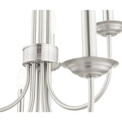 Estate 10 Light Brushed Nickel Chandelier by Livex Lighting -Livex Lighting shop brushed nickel livex lighting chandeliers 42687 91 44 1000