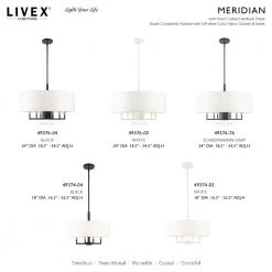 Meridian 3 Light Brushed Nickel Linear Chandelier by Livex Lighting 23 Meridian 3 Light Brushed Nickel Linear Chandelier by Livex Lighting -Livex Lighting shop brushed nickel livex lighting chandeliers 45493 91 31 1000