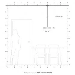 Venlo 4 Light Brushed Nickel Pendant by Livex Lighting -Livex Lighting shop brushed nickel livex lighting chandeliers 46923 91 66 1000