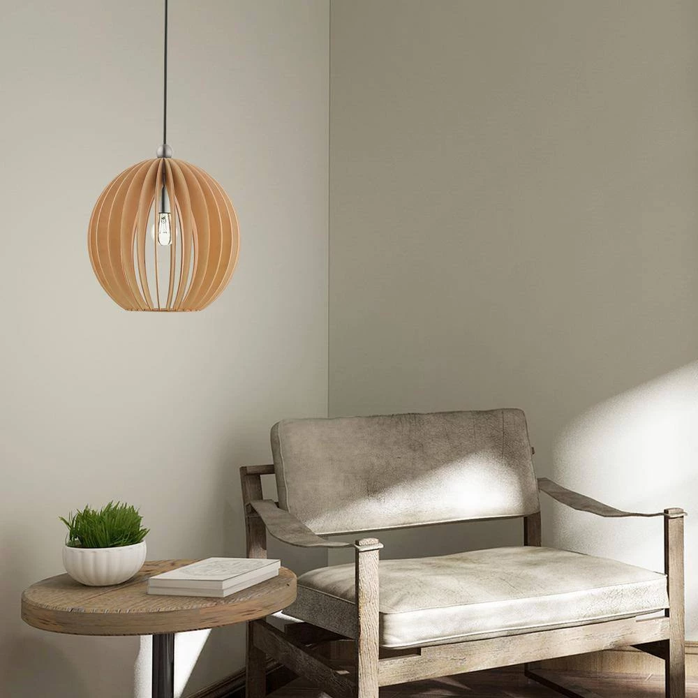 Pendants 1 Light Brushed Nickel Pendant by Livex Lighting 3 Pendants 1 Light Brushed Nickel Pendant by Livex Lighting - Image 3