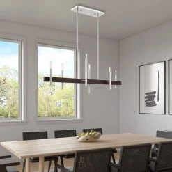 Denmark 6 Light Brushed Nickel with Bronze Accents Chandelier by Livex Lighting -Livex Lighting shop brushed nickel livex lighting chandeliers 49336 91 40 1000 1