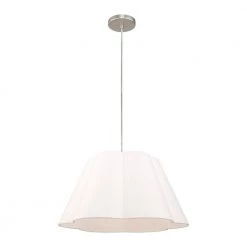 Chelsea 1 Light Brushed Nickel Pendant by Livex Lighting 19 Chelsea 1 Light Brushed Nickel Pendant by Livex Lighting -Livex Lighting shop brushed nickel livex lighting chandeliers 52157 91 44 1000