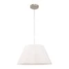 Chelsea 1 Light Brushed Nickel Pendant by Livex Lighting