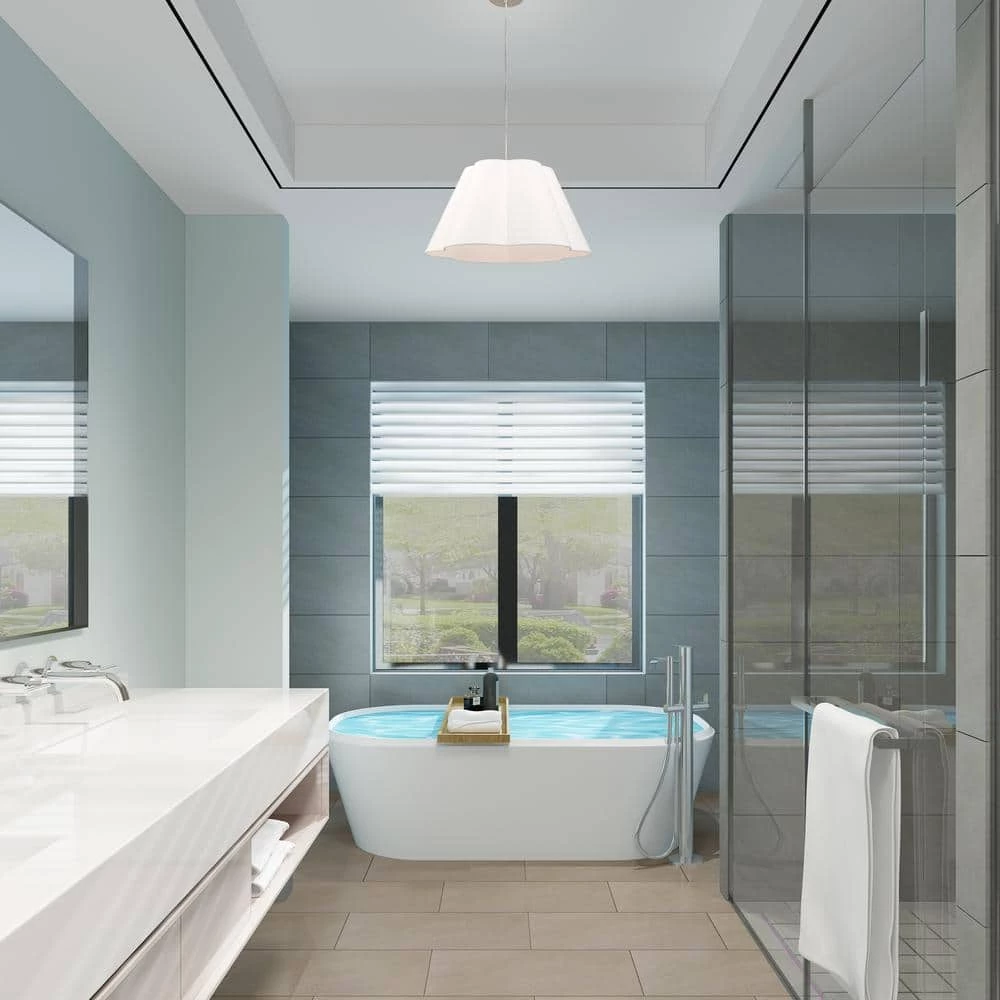 Chelsea 1 Light Brushed Nickel Pendant by Livex Lighting 4 Chelsea 1 Light Brushed Nickel Pendant by Livex Lighting - Image 4