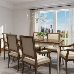 Windsor 7 Light Brushed Nickel Chandelier by Livex Lighting -Livex Lighting shop brushed nickel livex lighting chandeliers 52167 91 1d 1000