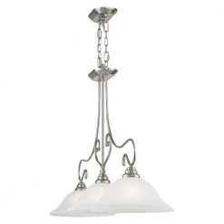 Coronado 3 Light Brushed Nickel Chandelier by Livex Lighting -Livex Lighting shop brushed nickel livex lighting chandeliers 6108 91 1f 1000