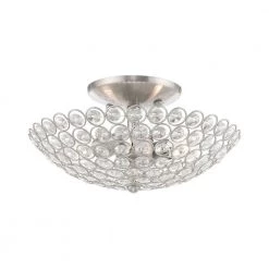 Cassandra 2 Light Brushed Nickel Semi Flush Mount by Livex Lighting 20 Cassandra 2 Light Brushed Nickel Semi Flush Mount by Livex Lighting -Livex Lighting shop brushed nickel livex lighting flush mount lights 40441 91 4f 1000