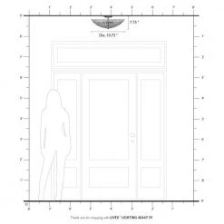 Cassandra 4 Light Brushed Nickel Semi Flush Mount by Livex Lighting 17 Cassandra 4 Light Brushed Nickel Semi Flush Mount by Livex Lighting -Livex Lighting shop brushed nickel livex lighting flush mount lights 40447 91 66 1000
