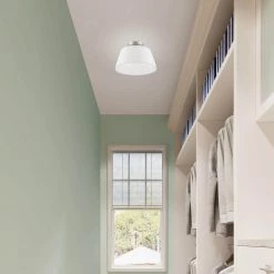 Belclaire 1 Light Brushed Nickel Semi Flush Mount by Livex Lighting 13 Belclaire 1 Light Brushed Nickel Semi Flush Mount by Livex Lighting -Livex Lighting shop brushed nickel livex lighting flush mount lights 41312 91 40 1000