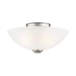 Somerset 2 Light Brushed Nickel Flush Mount by Livex Lighting -Livex Lighting shop brushed nickel livex lighting flush mount lights 4207 91 4f 1000