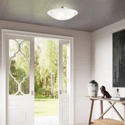 Oasis 3 Light Brushed Nickel Flush Mount by Livex Lighting 14 Oasis 3 Light Brushed Nickel Flush Mount by Livex Lighting -Livex Lighting shop brushed nickel livex lighting flush mount lights 4274 91 1d 1000