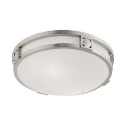 Titania 2 Light Brushed Nickel Flush Mount by Livex Lighting -Livex Lighting shop brushed nickel livex lighting flush mount lights 4487 91 4f 1000