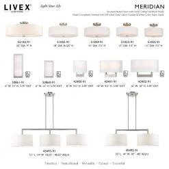 Meridian 6 Light Brushed Nickel Semi Flush Mount by Livex Lighting 23 Meridian 6 Light Brushed Nickel Semi Flush Mount by Livex Lighting -Livex Lighting shop brushed nickel livex lighting flush mount lights 45798 91 31 1000