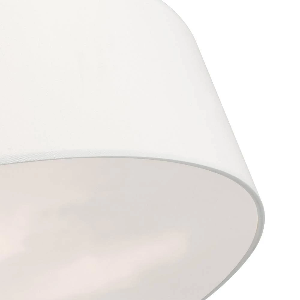 Meridian 6 Light Brushed Nickel Semi Flush Mount by Livex Lighting 9 Meridian 6 Light Brushed Nickel Semi Flush Mount by Livex Lighting - Image 9