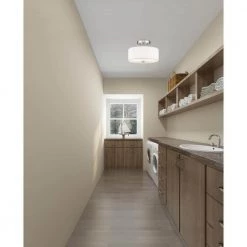 Meridian 2 Light Brushed Nickel Flush Mount by Livex Lighting -Livex Lighting shop brushed nickel livex lighting flush mount lights 51052 91 40 1000