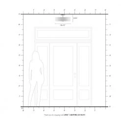 Meridian 4 Light Brushed Nickel Semi Flush Mount by Livex Lighting -Livex Lighting shop brushed nickel livex lighting flush mount lights 52136 91 77 1000