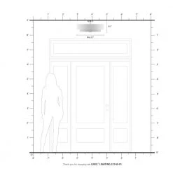 Meridian 5 Light Brushed Nickel Semi Flush Mount by Livex Lighting -Livex Lighting shop brushed nickel livex lighting flush mount lights 52140 91 77 1000