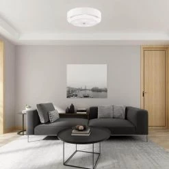 Meridian 5 Light Brushed Nickel Semi Flush Mount by Livex Lighting -Livex Lighting shop brushed nickel livex lighting flush mount lights 52140 91 a0 1000