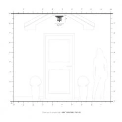 Monterey/Georgetown 2 Light Brushed Nickel Outdoor Flush Mount by Livex Lighting -Livex Lighting shop brushed nickel livex lighting flush mount lights 7052 91 66 1000