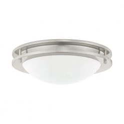 Ariel 2 Light Brushed Nickel Flush Mount by Livex Lighting -Livex Lighting shop brushed nickel livex lighting flush mount lights 7058 91 c3 1000
