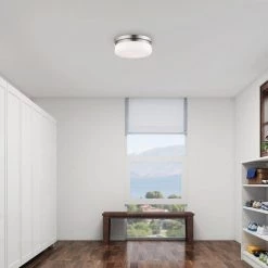 Stratus 2 Light Brushed Nickel Flush Mount or Wall Mount by Livex Lighting -Livex Lighting shop brushed nickel livex lighting flush mount lights 7392 91 1d 1000