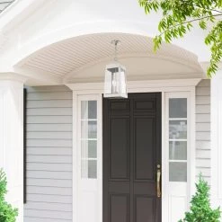 Oslo 3 Light Brushed Nickel Outdoor Pendant Lantern by Livex Lighting -Livex Lighting shop brushed nickel livex lighting outdoor pendant lights 20857 91 40 1000