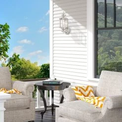 Outdoor Basics 1 Light Brushed Nickel Outdoor Wall Sconce by Livex Lighting -Livex Lighting shop brushed nickel livex lighting outdoor sconces 2006 91 1d 1000