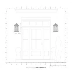 Nyack 3-Light Brushed Nickel Hardwired Large Outdoor Wall Lantern Sconce by Livex Lighting 12 Nyack 3-Light Brushed Nickel Hardwired Large Outdoor Wall Lantern Sconce by Livex Lighting -Livex Lighting shop brushed nickel livex lighting outdoor sconces 20585 91 66 1000