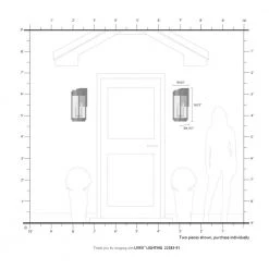 Sheridan 3 Light Brushed Nickel Outdoor Wall Sconce by Livex Lighting -Livex Lighting shop brushed nickel livex lighting outdoor sconces 22383 91 66 1000