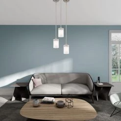 Manhattan 1 Light Brushed Nickel Mini Pendant by Livex Lighting -Livex Lighting shop brushed nickel livex lighting pendant lights 1540 91 40 1000