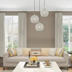 Cassandra 1 Light Brushed Nickel Mini Pendant by Livex Lighting -Livex Lighting shop brushed nickel livex lighting pendant lights 40440 91 40 1000