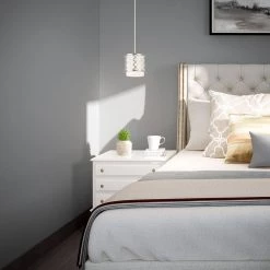 Arabesque 1 Light Brushed Nickel Mini Pendant by Livex Lighting -Livex Lighting shop brushed nickel livex lighting pendant lights 41101 91 a0 1000