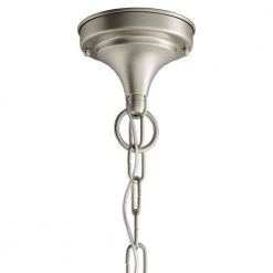 3-Light Brushed Nickel Pendant with Clear Beveled Glass Shade by Livex Lighting -Livex Lighting shop brushed nickel livex lighting pendant lights 4403 91 1d 1000