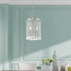 Elizabeth 2 Light Brushed Nickel Mini Pendant by Livex Lighting -Livex Lighting shop brushed nickel livex lighting pendant lights 51063 91 a0 1000