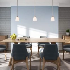 Somerville 1 Light Brushed Nickel Mini Pendant by Livex Lighting -Livex Lighting shop brushed nickel livex lighting pendant lights 53850 91 1d 1000