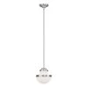 Oldwick 1 Light Brushed Nickel Pendant by Livex Lighting