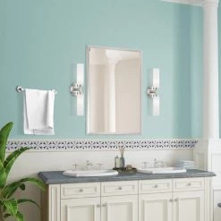 Aero 2 Light Brushed Nickel ADA Bath Vanity by Livex Lighting -Livex Lighting shop brushed nickel livex lighting vanity lighting 10104 91 40 1000