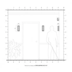 Sutter LED Light Brushed Nickel ADA Bath Vanity by Livex Lighting 18 Sutter LED Light Brushed Nickel ADA Bath Vanity by Livex Lighting -Livex Lighting shop brushed nickel livex lighting vanity lighting 10131 91 66 1000
