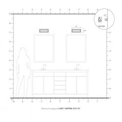 Sutter LED Light Brushed Nickel ADA Bath Vanity by Livex Lighting 19 Sutter LED Light Brushed Nickel ADA Bath Vanity by Livex Lighting -Livex Lighting shop brushed nickel livex lighting vanity lighting 10131 91 77 1000