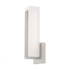 Fulton LED Light Brushed Nickel ADA Wall Sconce by Livex Lighting -Livex Lighting shop brushed nickel livex lighting vanity lighting 10190 91 1f 1000