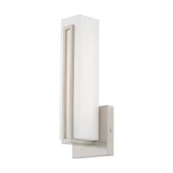Fulton LED Light Brushed Nickel ADA Wall Sconce by Livex Lighting -Livex Lighting shop brushed nickel livex lighting vanity lighting 10190 91 44 1000