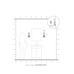 Fulton LED Light Brushed Nickel ADA Wall Sconce by Livex Lighting -Livex Lighting shop brushed nickel livex lighting vanity lighting 10190 91 66 1000