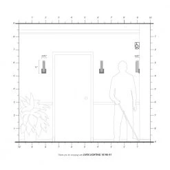Fulton LED Light Brushed Nickel ADA Wall Sconce by Livex Lighting -Livex Lighting shop brushed nickel livex lighting vanity lighting 10190 91 77 1000